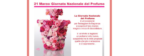 21 Marzo: Festa Nazionale del Profumo